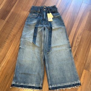 Scotch & Soda Denim Wide-Leg Jeans
